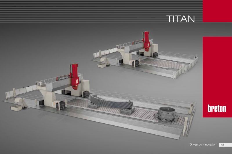 五軸聯(lián)動龍門加工中心TITAN （車銑復合）