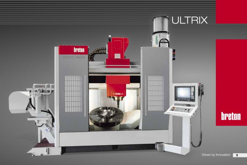 五軸聯(lián)動立式車銑復合加工中心 Ultrix （4軸或5軸）